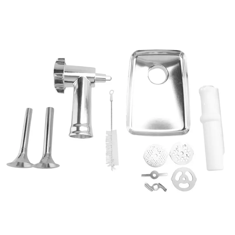 CKFAM - Acessório Moedor de Alimentos de Metal para Batedeiras KitchenAid, Acessório Moedor de Carne, Ferramentas de Cozinha