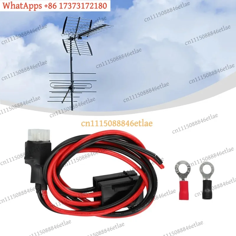 k03 6Pin Power Cable 30A Shortwave Cord For TS50s TS60s TS140 TS440 TS450 IC706 IC718 IC746 IC756 Ham Radio Transceiver