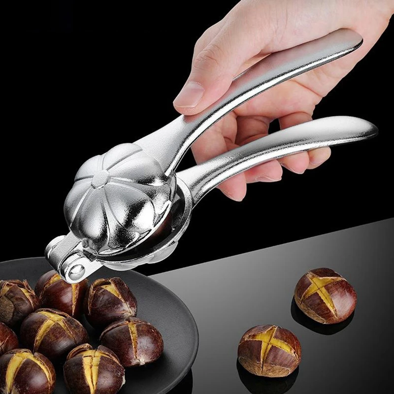 Chestnut Opener Quick Nutcracker Sheller Sheath Opening Machine Cutter Nuts Opener Kitchen Household Supplies