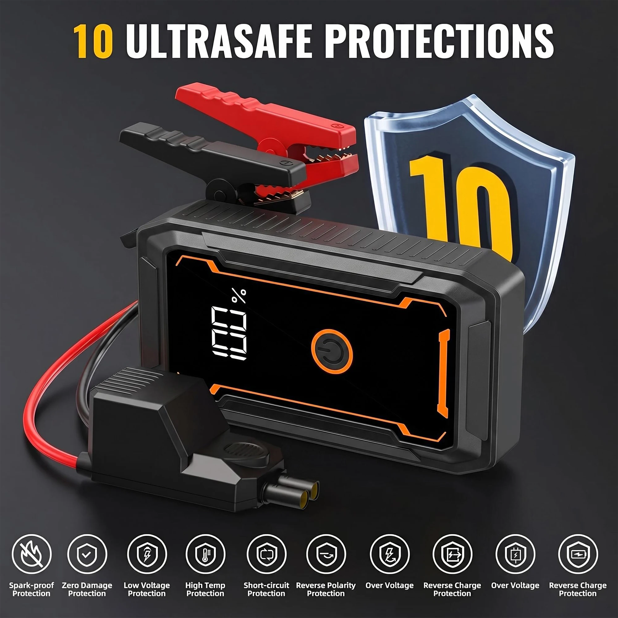 STSCEZ 4000A Peak 12V Rozruszn – Portable Jump Starter recenzja i cena