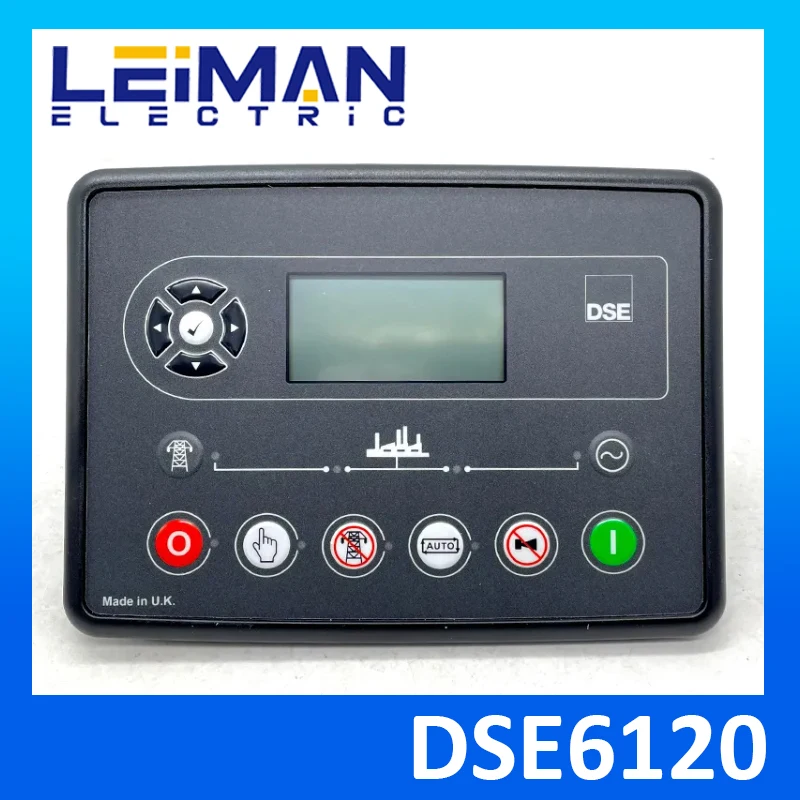 DSE6120 MKIII Original Deepsea Auto Stop Generator Controller Panel Control Module Diesel Genset Spare Parts DSE6120 MKIII