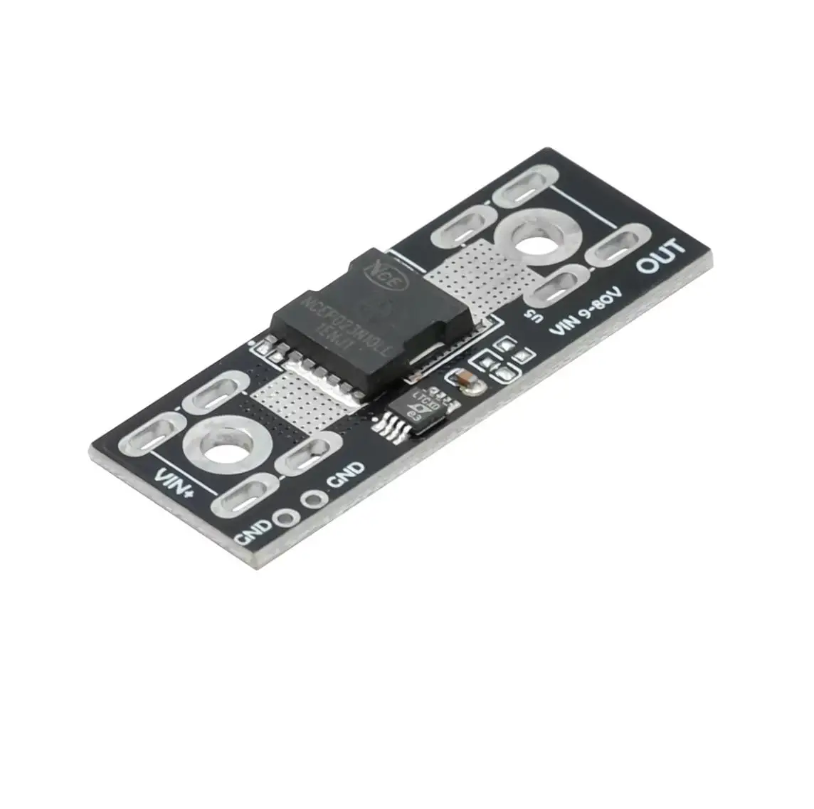 9-80V 50A High Current Ideal Diode Module Solar Anti-reverse Charging Anti-Reverse Current Protection with Binding Post