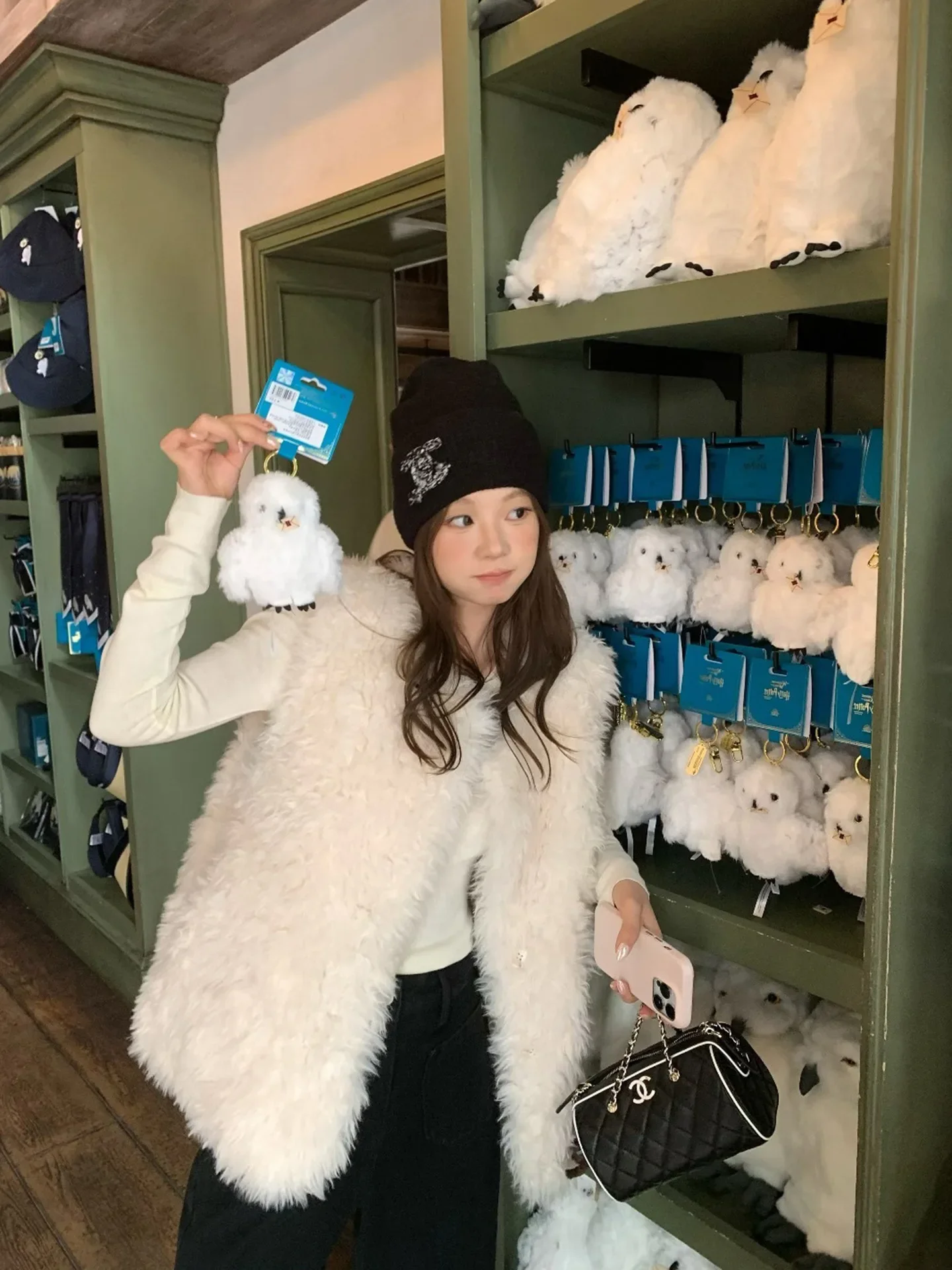 

Women's Shearling Vest Jacket, 2025 Autumn Winter Korean Style High-End Plush Lamb Fur Coat, Integrated Leather Fur Outerwear