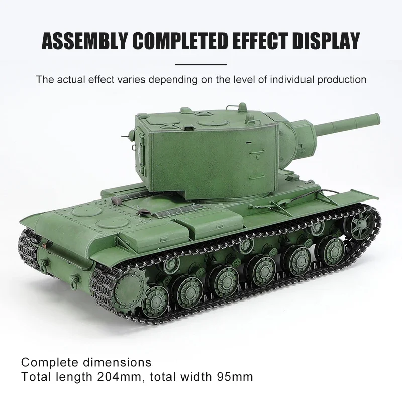 TAMIYA 조립 모델 키트, 35375 러시아 헤비 탱크 KV-2 1/35