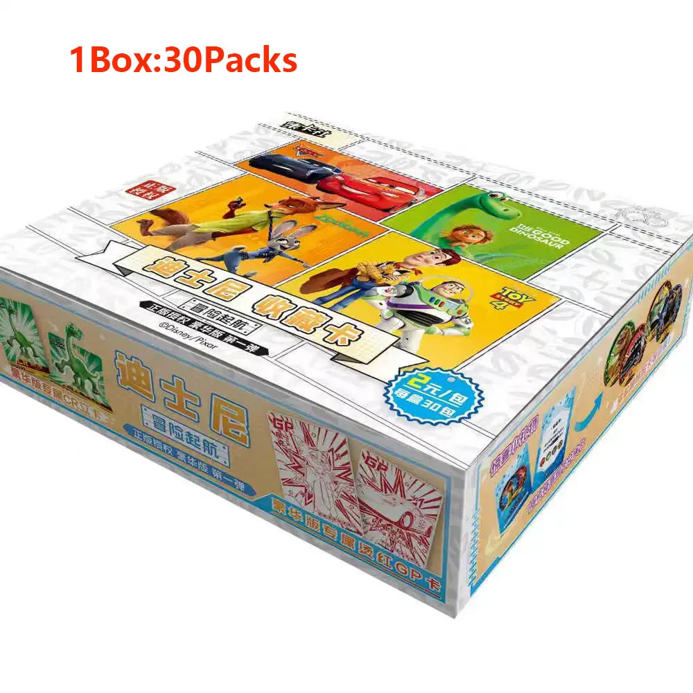 Officiële originele kaart Fun Fantastic Adventures-kaarten Nieuwe Monsters University Incredibles Finding Nemo-collectiekaart Kindercadeau