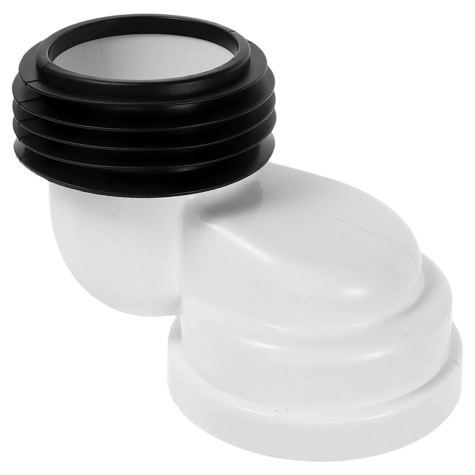 Toilet Shifter 10cm White Drainage Connector PVC Pipe Fittings Offset Flange Shower Rear Outlet Universal Repair Parts