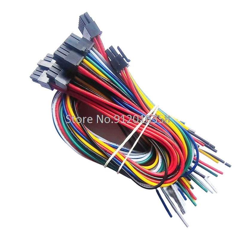 

14PIN 20AWG 30CM Micro-Fit 3.0 43025 43020 Molex 3.0 2x7pin 0430251400 0430201400 2*7pin 14p Кабельные сборки Жгут проводов