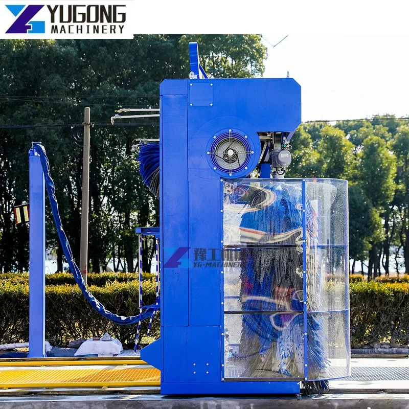 Full Automatic Five Brush Rollover Car Wash Machine High Quality Cleaning Result Fully Automatic Roll Over Car Wash Machine