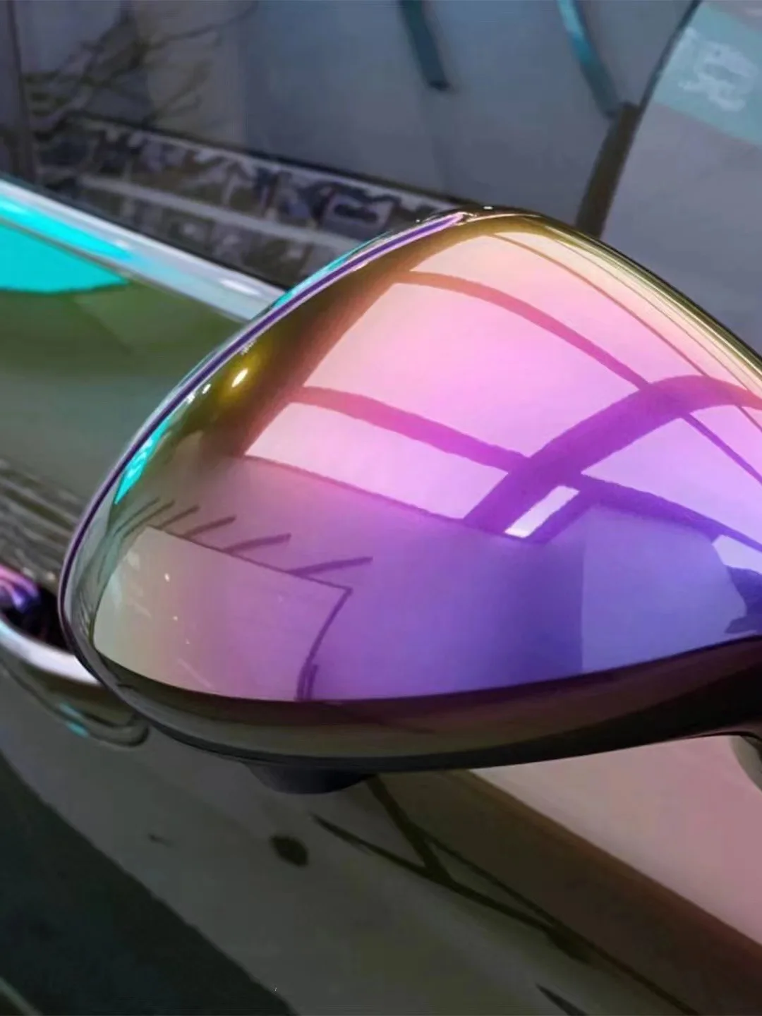 Bubble Free Pet Super lucido Camaleonte Colore viola Decorazione autoadesiva Rotolo di pellicola Veicolo Adesivo automatico Involucro per auto in vinile