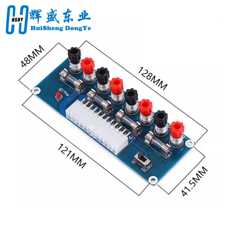 XH-M229 Desktop PC Chassis Power ATX Transfer to Adapter Board Power Supply Circuit Outlet Module 24Pin Output Terminal 24 pins