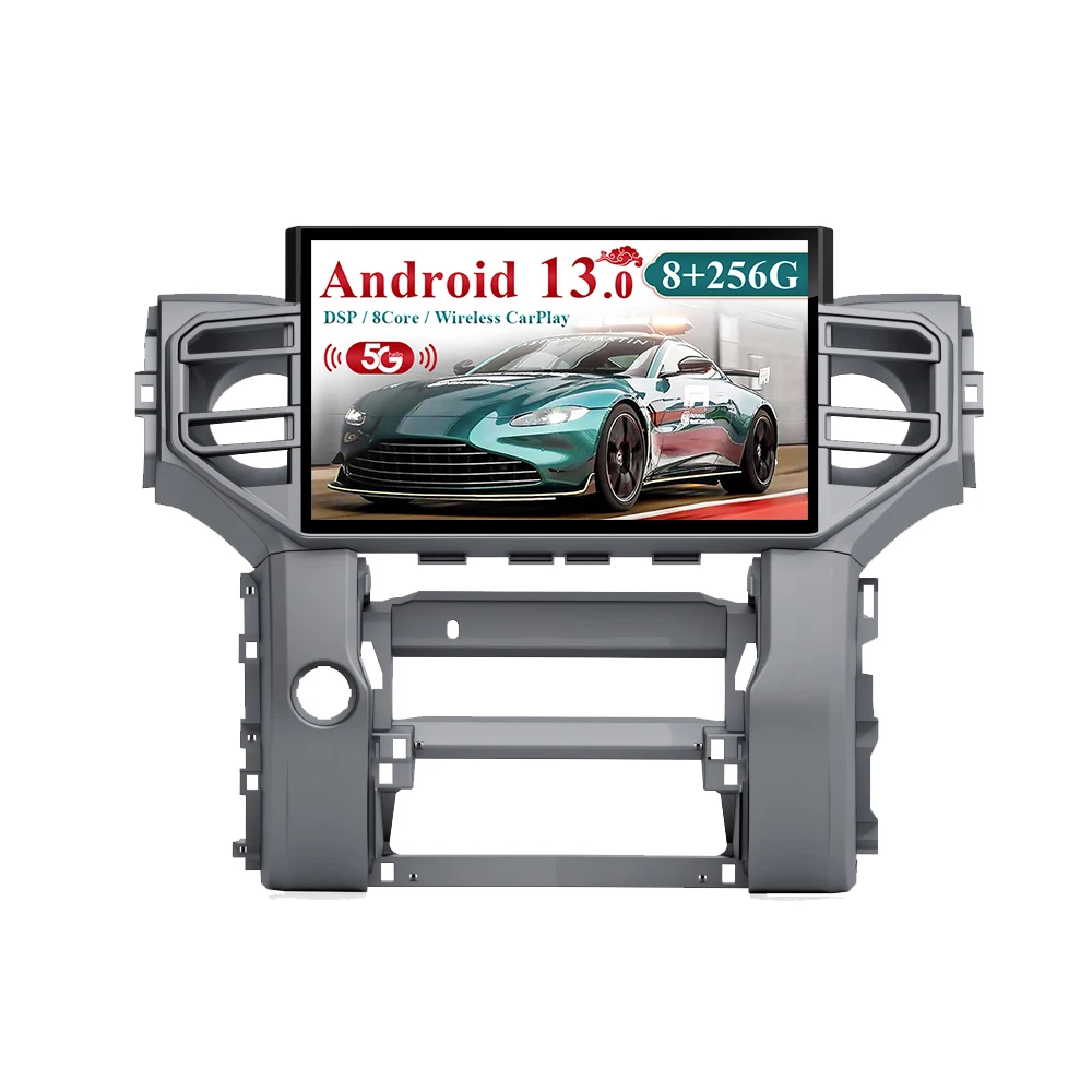 

14,6-дюймовый автокарплей для Toyota Tundra 2014-2019, автомобильный Android 13, радио, мультимедийный плеер, GPS-навигация, сенсорный экран, головное устройство