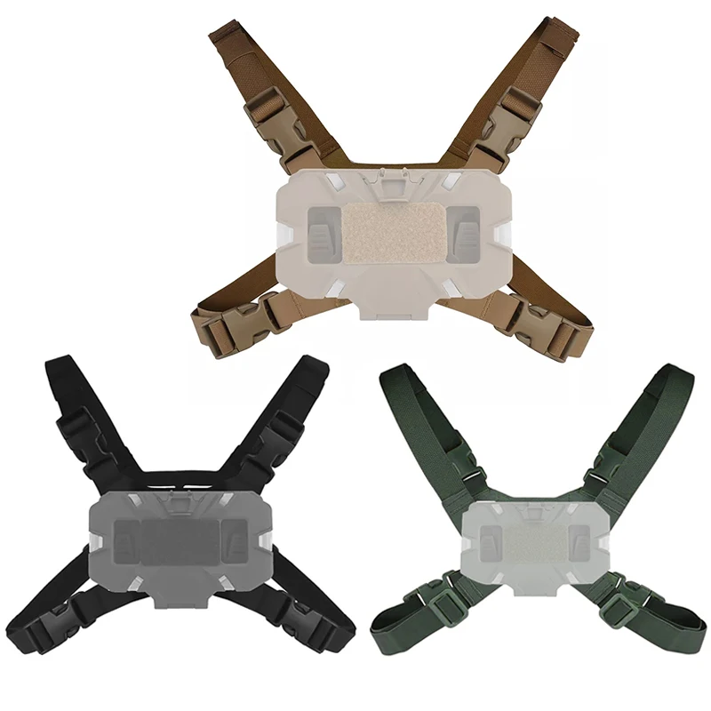 Versatile and Durable Shoulder Strap System Designed for Tactical Vests Phone Navigation Board Bracket Fixing Strap