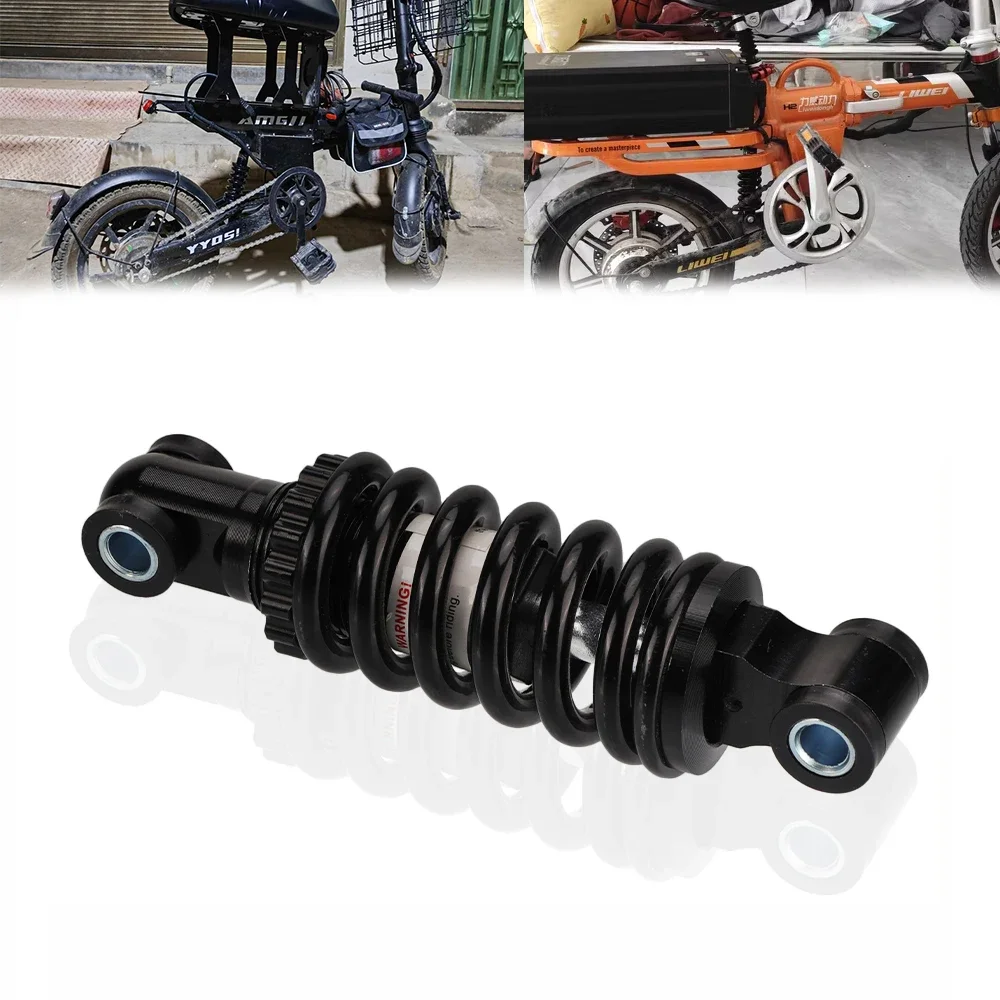 Mountain Bike Spring Shock Absorber 125mm MTB Bicycle Rear Shock Absorber Adjustable Spring Damper Electric Scooter