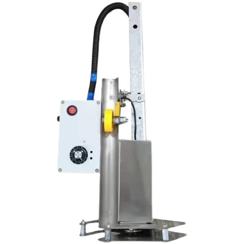 Grain puffing machine, popcorn straight pipe automatic cutting machine