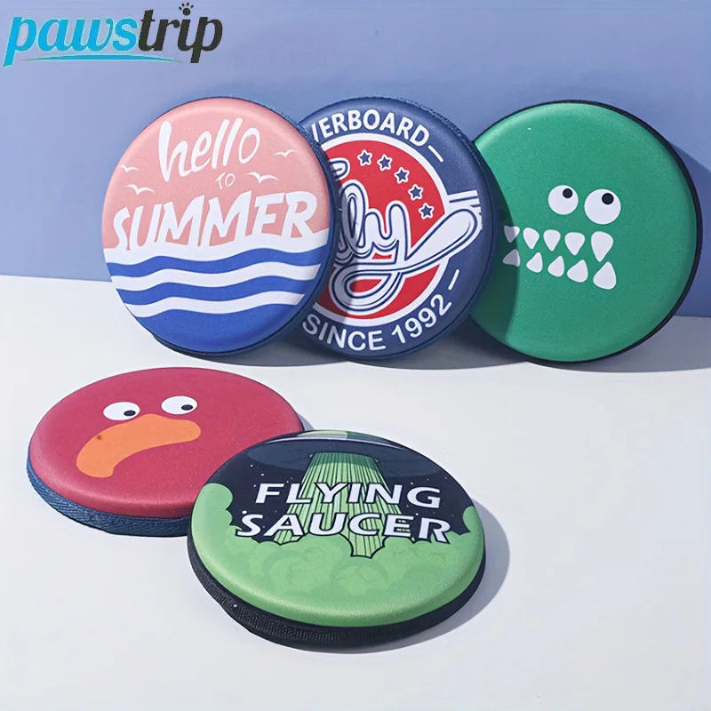 ألعاب الصحن الطائرة المقاومة للعض للكلاب الصغيرة والمتوسطة، لعبة مضحكة للكلاب، لعبة مضغ الجرو التفاعلية، مستلزمات الحيوانات الأليفة