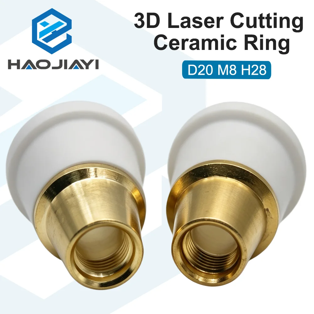 D20 M8 H28 Ceramic Ring 1 Hole 3 Hole Compatible with BOCI 3D Fiber Laser Cutting Head Nozzle Holder Replacement Part