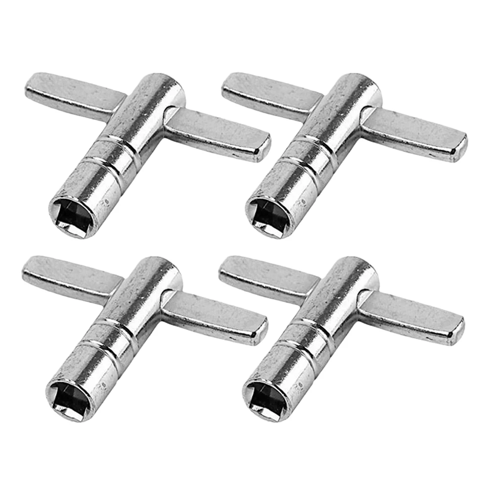 

4 Pcs Drum Wrench Part Tool Key Wrenches High Tension Adjustable Percussion for Drummer Keys