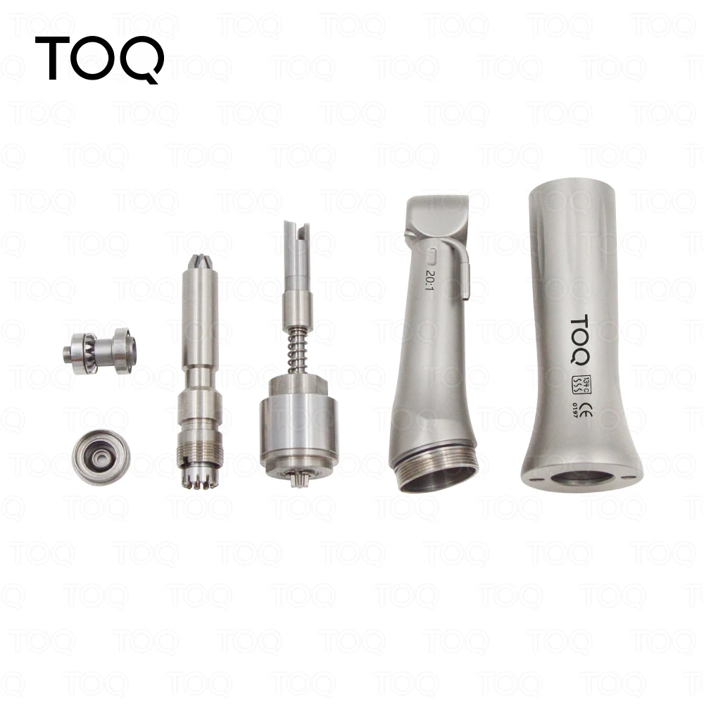 Dental Low Speed Handpiece 20:1 Reduction Implant Surgery Contra Angle Handpiece S-MAX SG20 Air Turbine