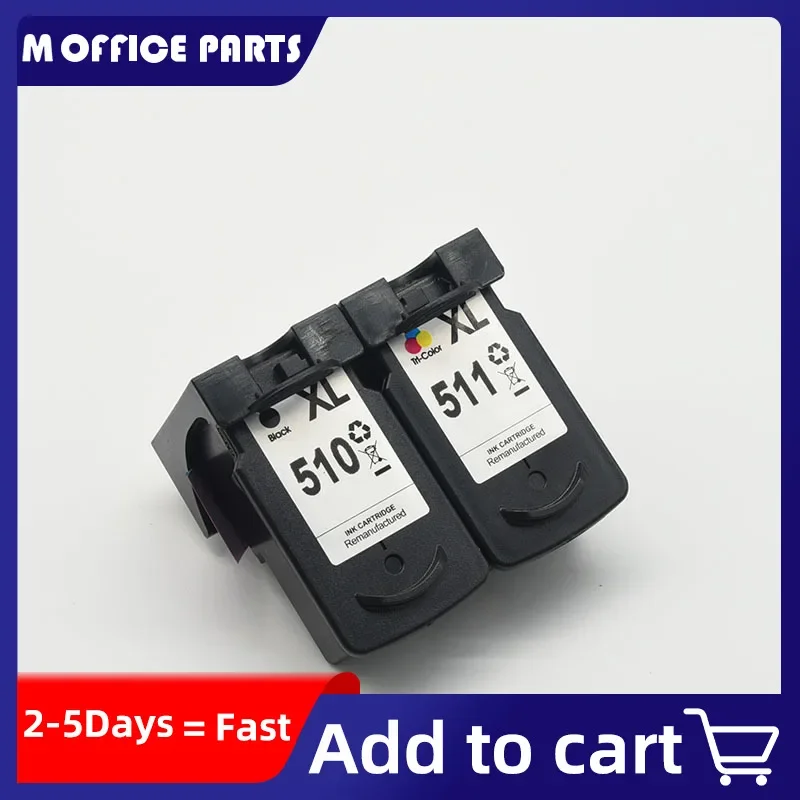 PG510 CL511 Compatible Ink Cartridge for Canon PG 510 CL 511 XL Pixma IP2700 MP330 MP480 MP490 MP492 MP495 MP499 Printer