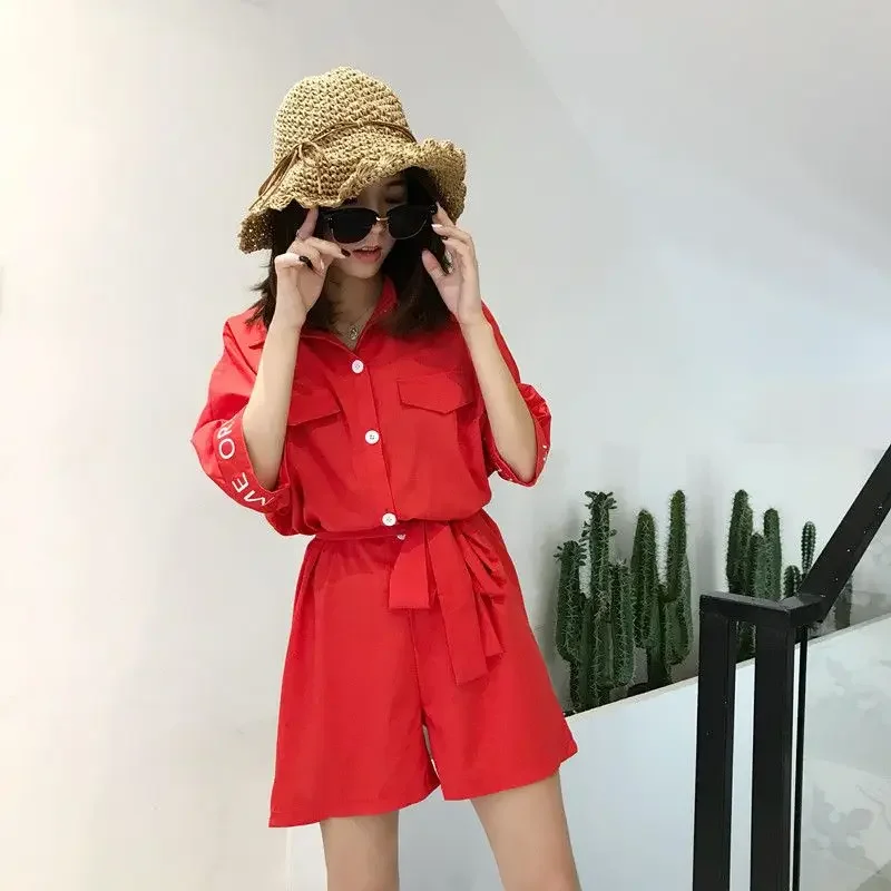 Mini Red Female Dresses 2024 Women's Dress Clothing Short Summer Outfits Hot Sale Harajuku Y2k Fashion Trendy Cotton Aesthetic X