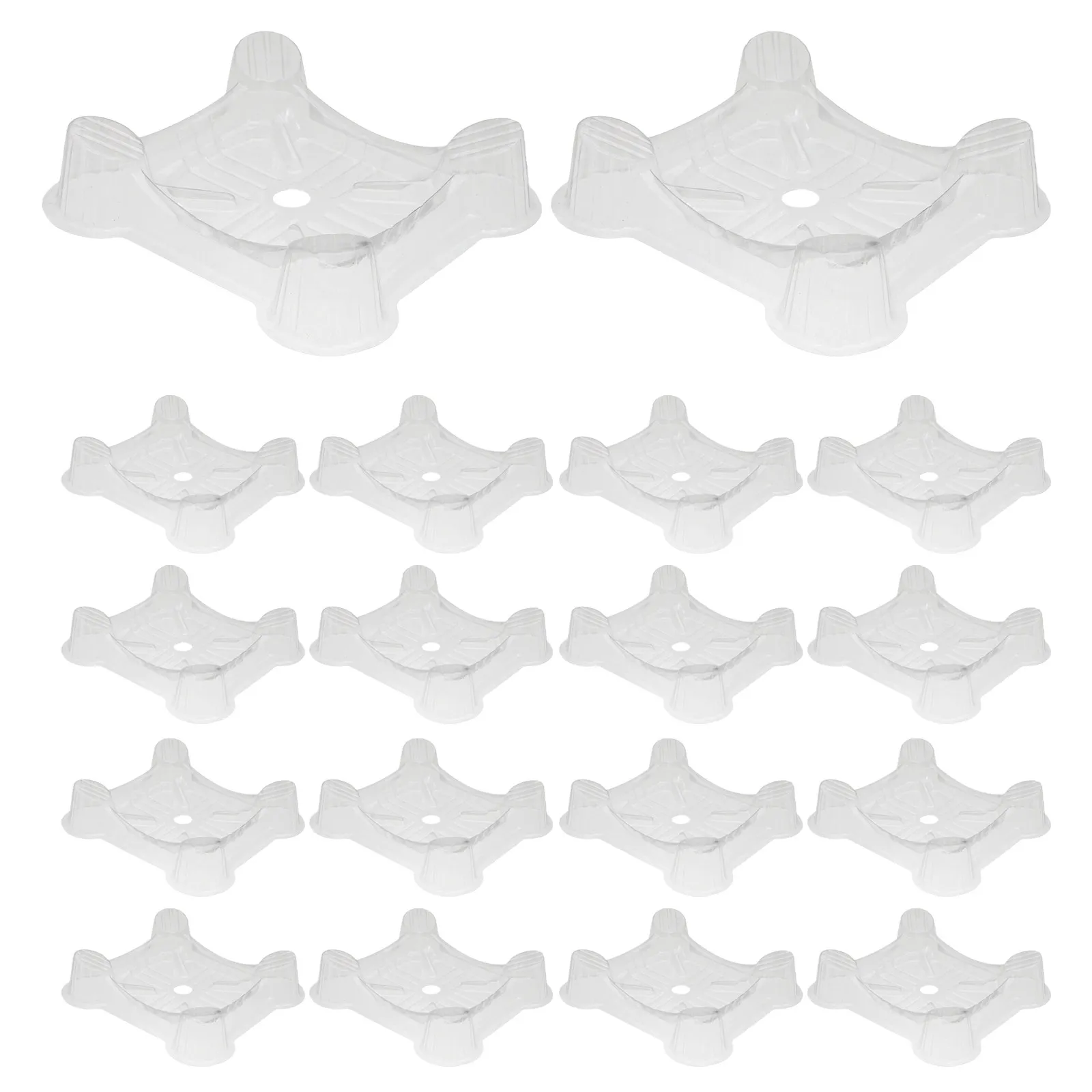 

20Pcs Plastic Melon Cradle Fruit Support Stand Versatile Garden Watermelon Holder with Easy Installation Enhanced Air