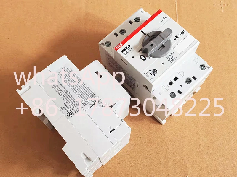 Original ABB Motor Circuit Breaker Ms 325-1/2.5/4/6.3/9/12/16/20/25 Is Genuine In Stock.