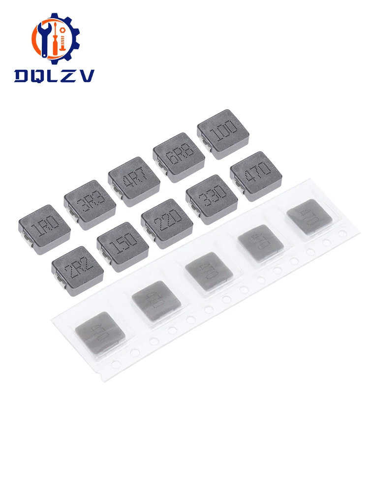 Inducteurs de puissance de moulage SMD 0630 0630 1UH 1.5UH 2.2UH 3.3UH 4.7UH 6.8UH 10UH 15UH 22UH 33UH 47UH 1R0 2R2, inducteur de puissance