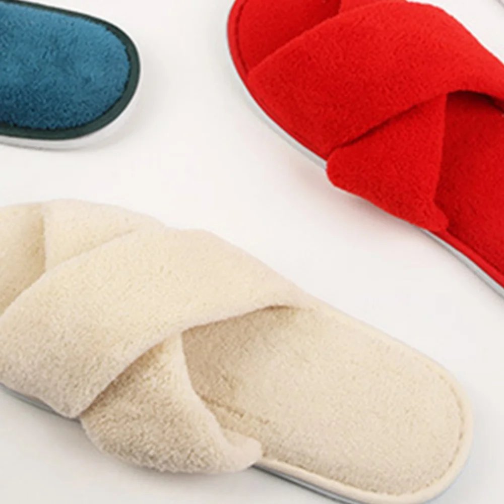 أحذية لوفر شباشب ضيوف مانعة للانزلاق شباشب فندقية مفيدة ملونة فليب فلوب أربعة مواسم عناصر منزلية ناعمة أحذية متينة