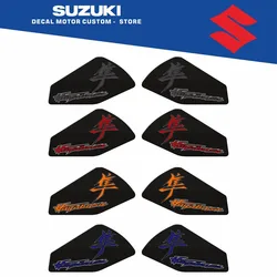 Motorcycle Fuel Tank Non-slip stickers Traction Side Pad Knee Grip Decal Protective Stickers For SUZUKI Hayabusa GX1340 2021-24