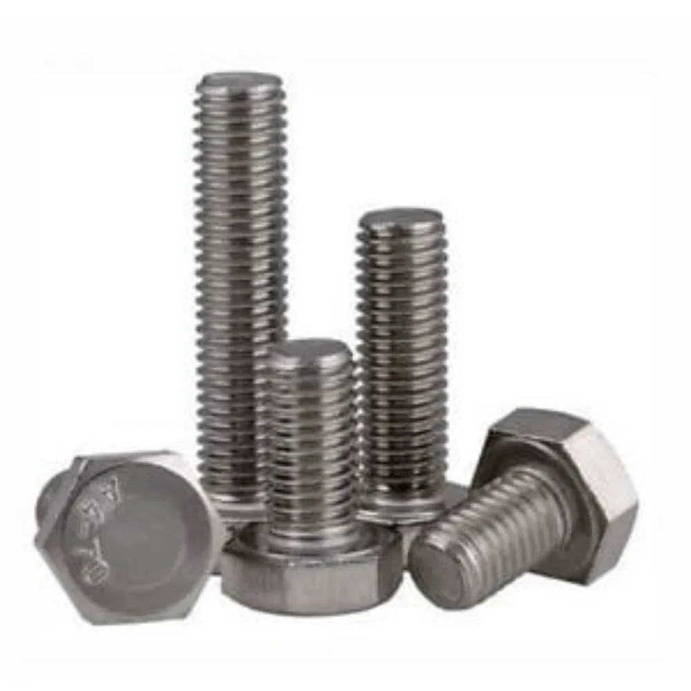 مسامير سداسية من الفولاذ المقاوم للصدأ 18-8 A2-70 M12-1.75 × 90 مم، 125 عبوة، خيط خشن، ملولبة جزئيًا، طول الخيط 2.25، طويلة #3