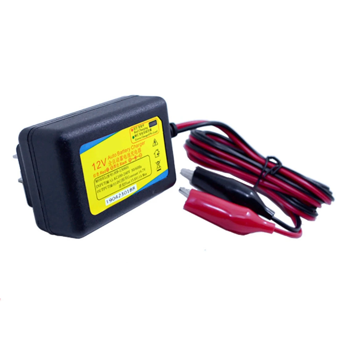 Car Battery Charger Full Intelligent Pulse Fast for Motorcycle Electric Lead Acid Battery Auto Battery Charger US