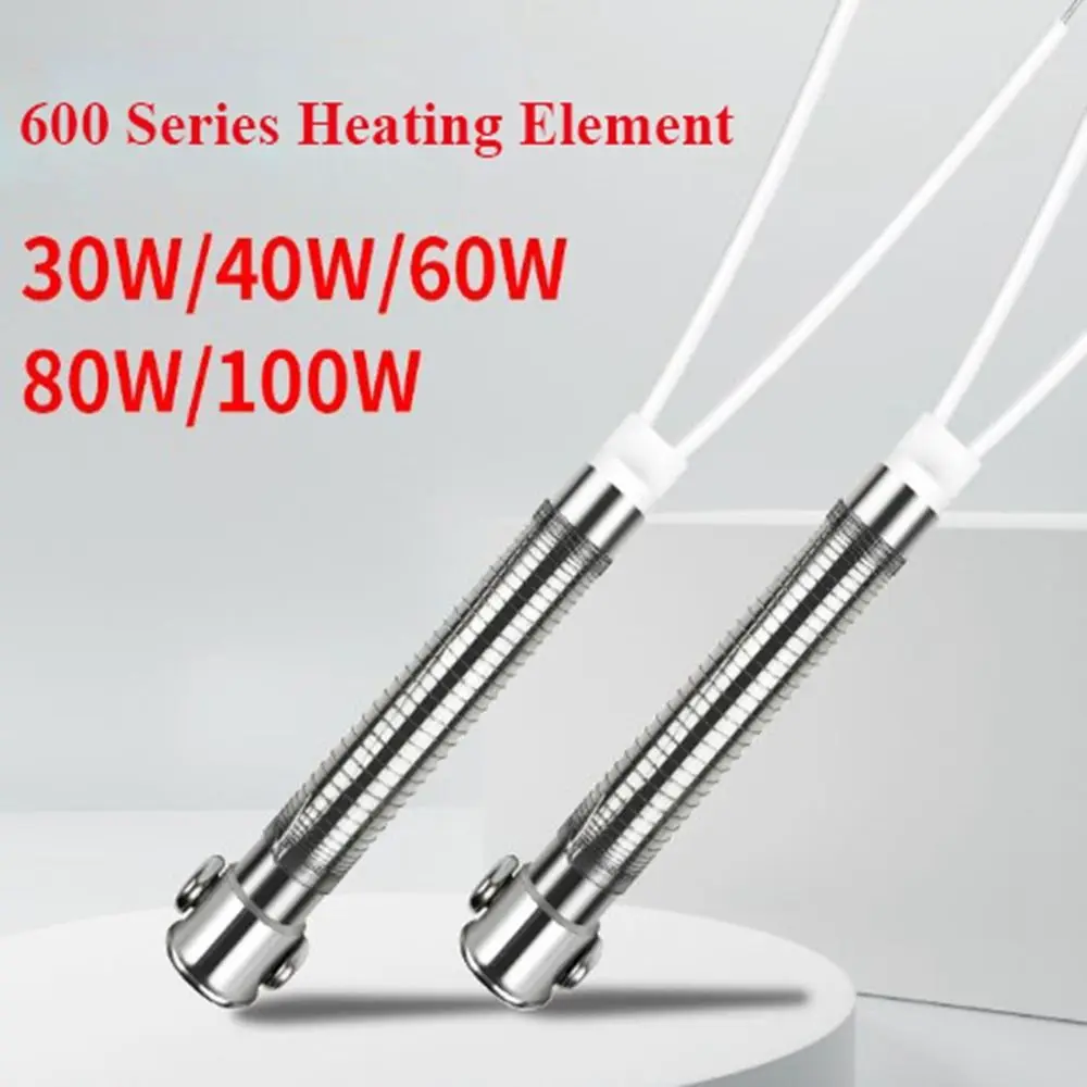 

New 220V 630H Soldering Iron Core 200-450℃ Welding Tool Accessories Heating Element Replacement 30W40W60W80W100W Ceramic Core