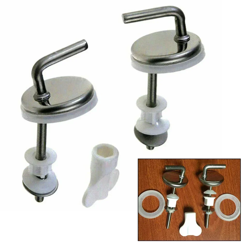 

Eeatop шарнир для сиденья унитаза, сменный универсальный монтажный винт из нержавеющей стали, петли для крышки сиденья унитаза, фитинги для унитазов