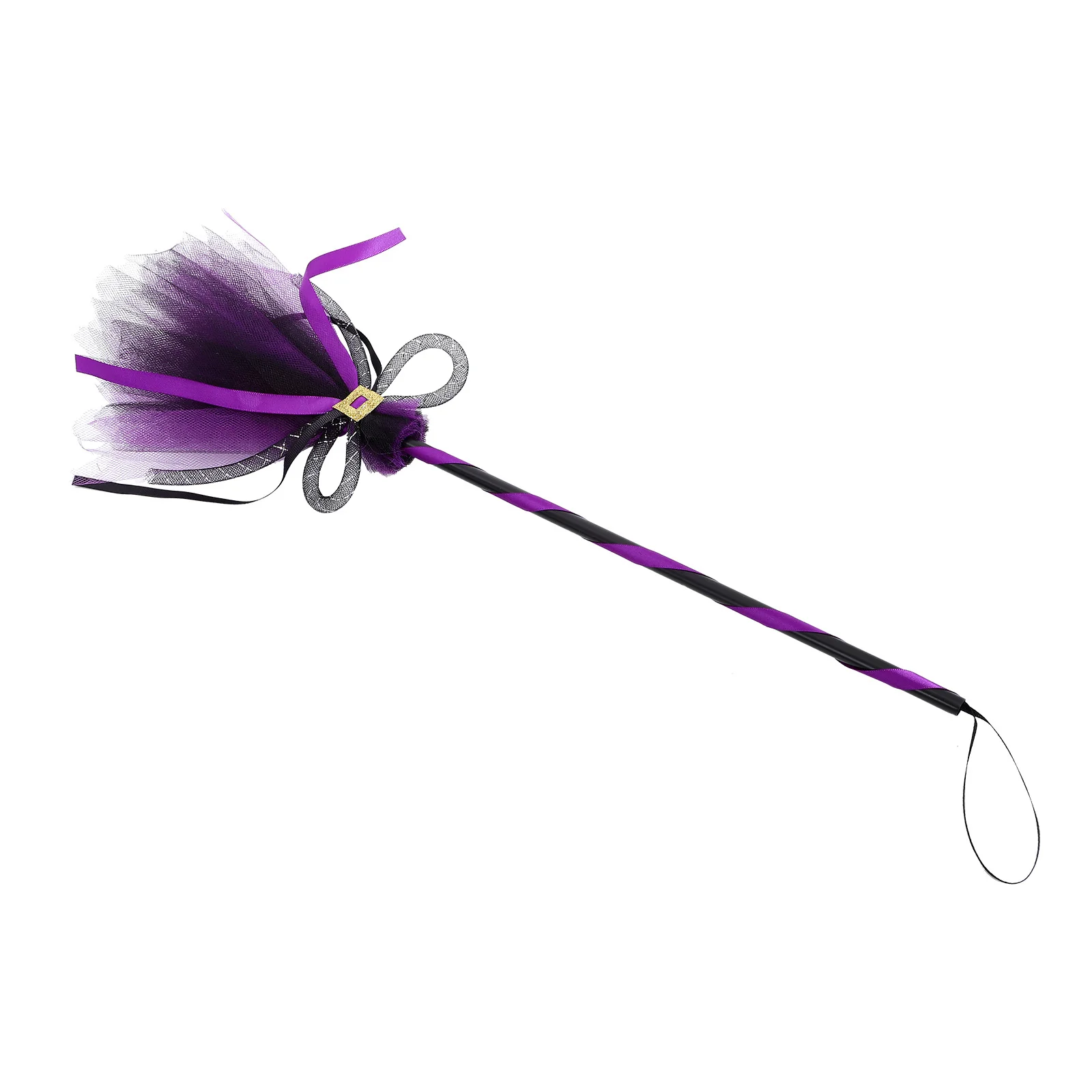 

Хэллоуин ведьма метла марлевый материал легкий прочный удобный захват вечерние украшения для косплея реквизит ведьма метла