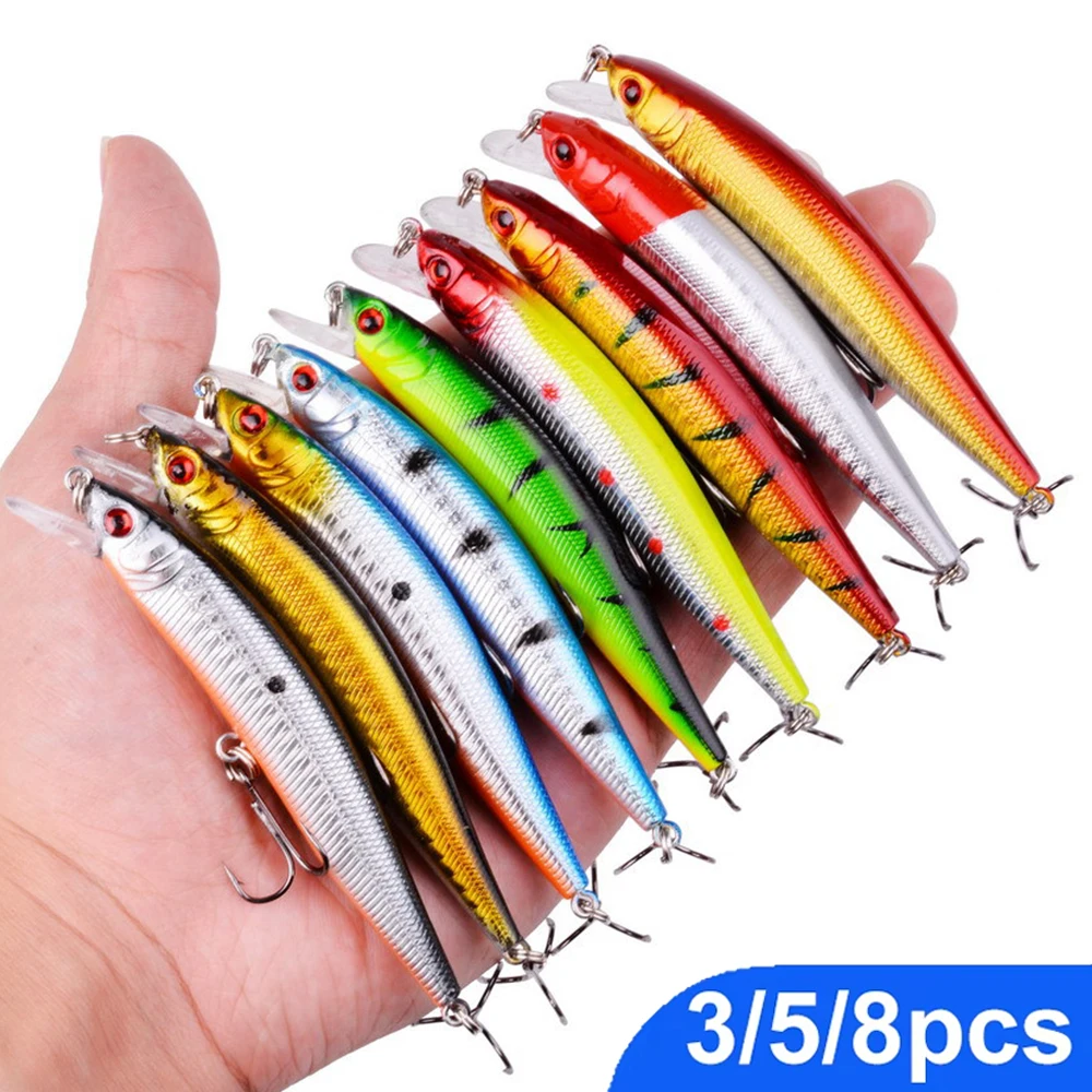2026 Random Fishing Lure Set High Quality Swimming 10cm 8g Bait Minnow Mini Crank Wobble Bait Crankbait Artificial Bait