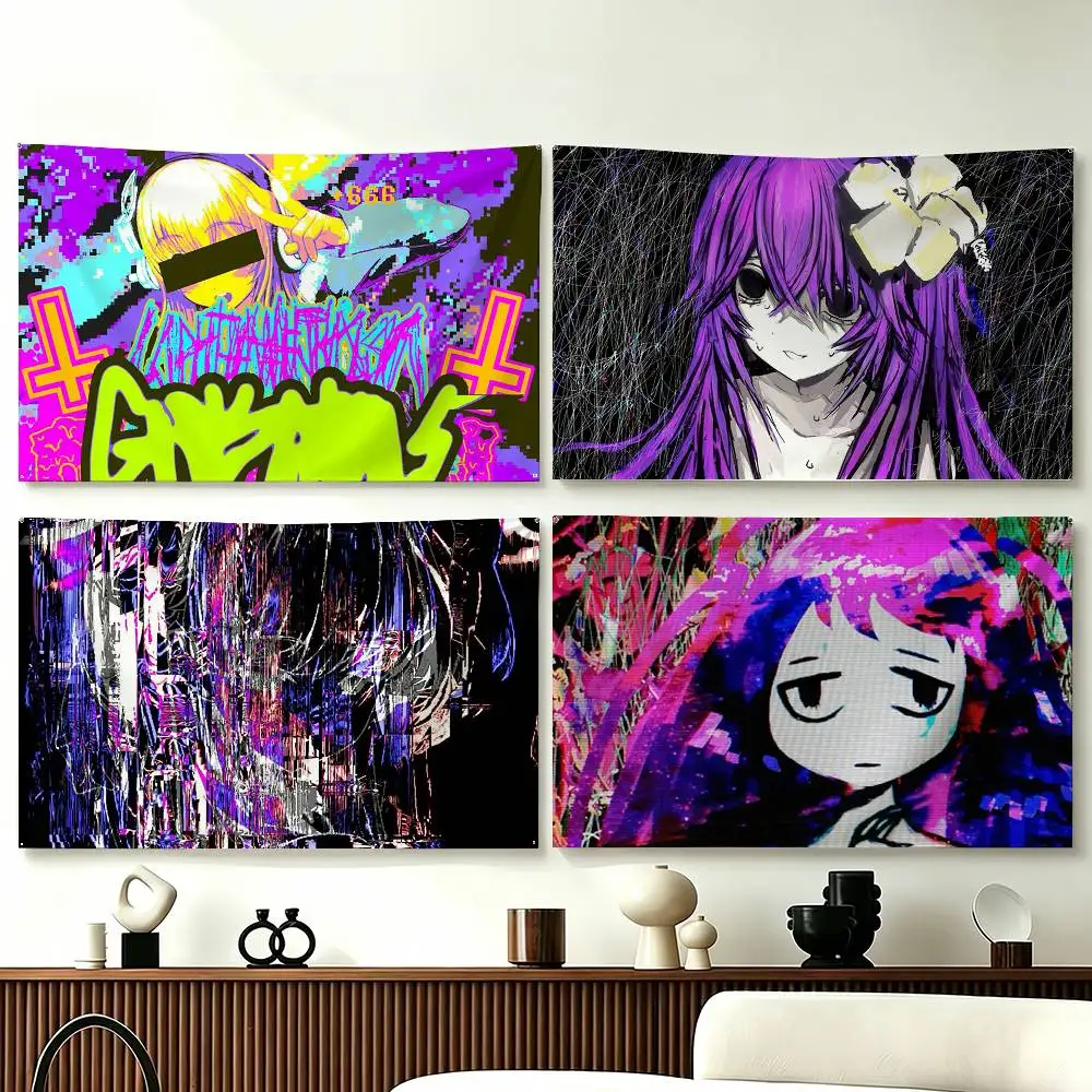 Goreshit Album Cover new group Flags Wall Hanging Tapestry Outdoor Garage Room Decorative flag Background Blanket
