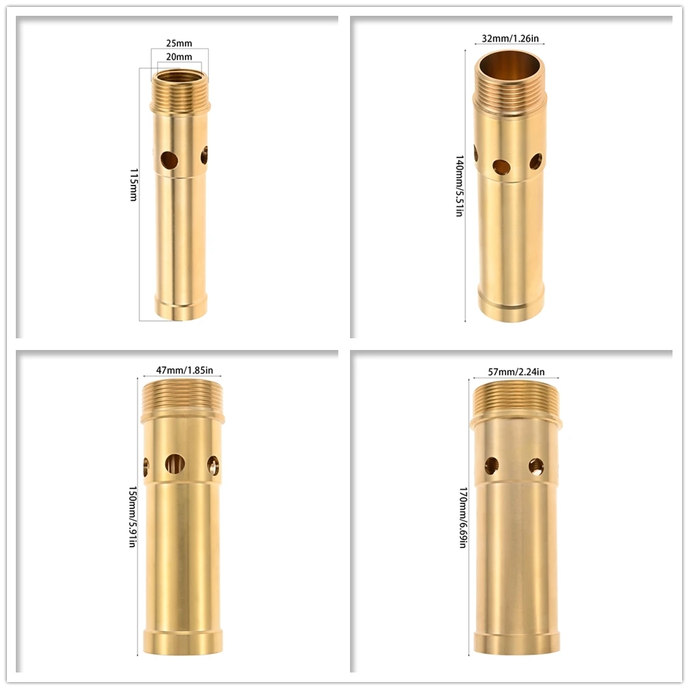 1pc Brass Spring Bubbling Fountain Nozzle 1/2