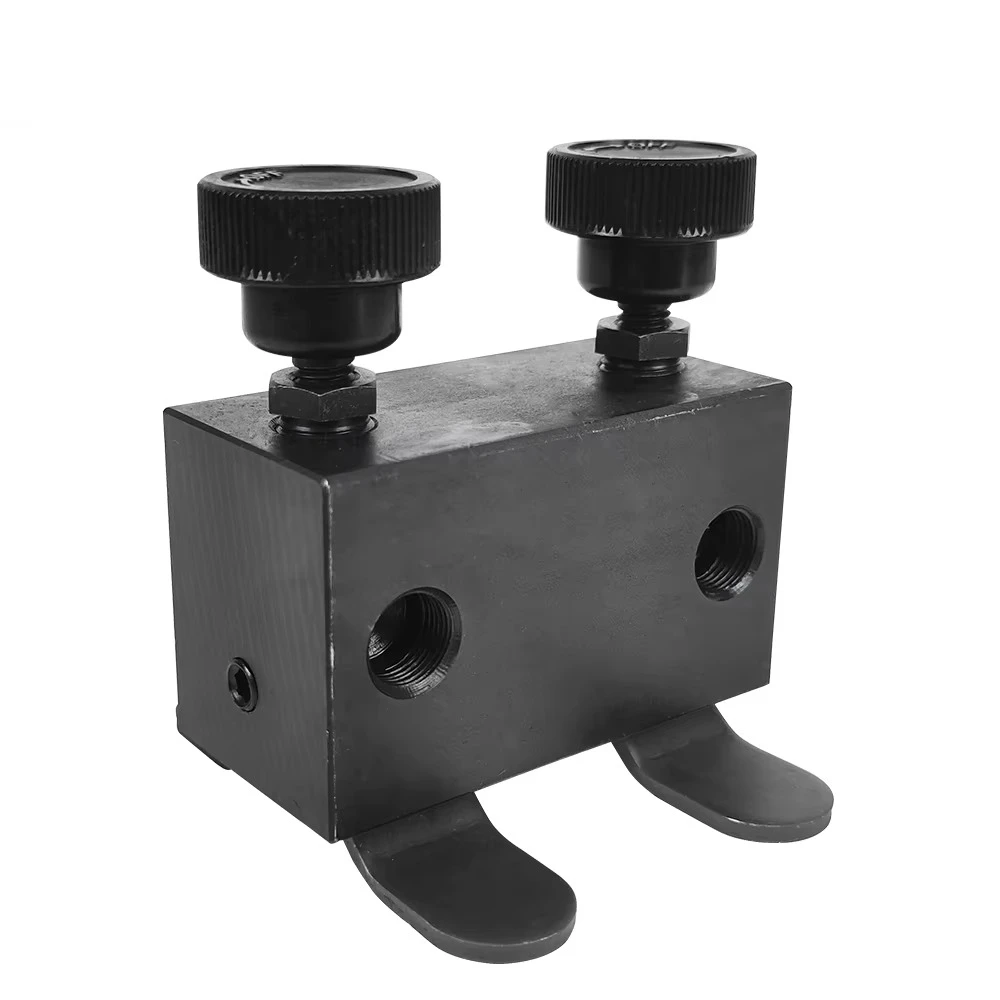 Two Way Manifold Valve ZG 3/8 Male Coupler Distributor Valve