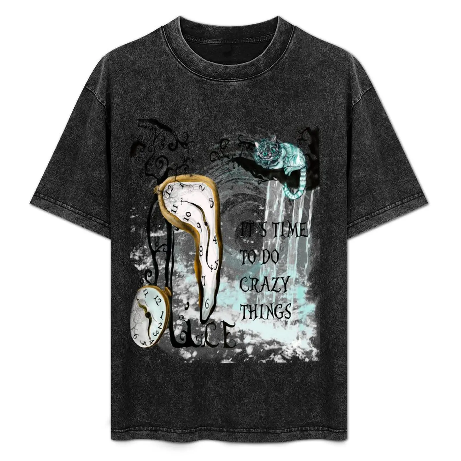 Cat Chester T-Shirt Plus Size Outdoor Casual Top