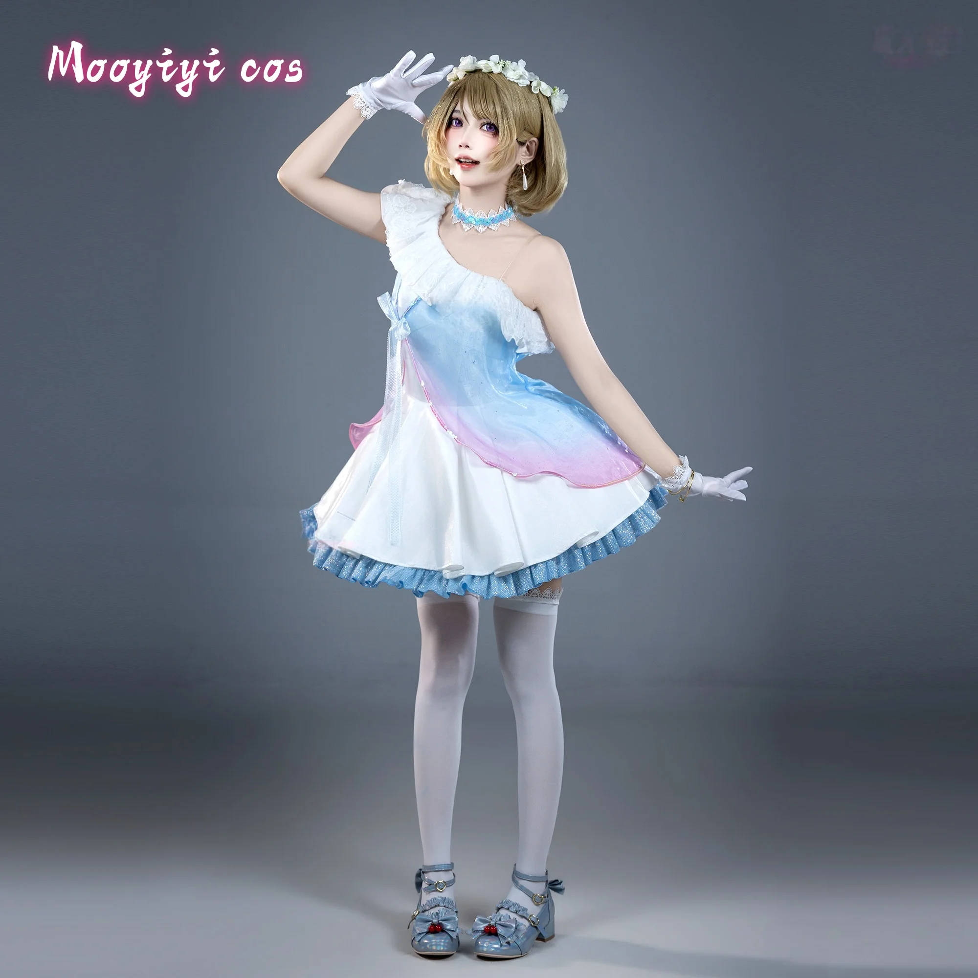 

Newly princess Hanayo Koizumi Cosplay costume Halloween Christmas Comic S-XL Women Dress Exquisite props official