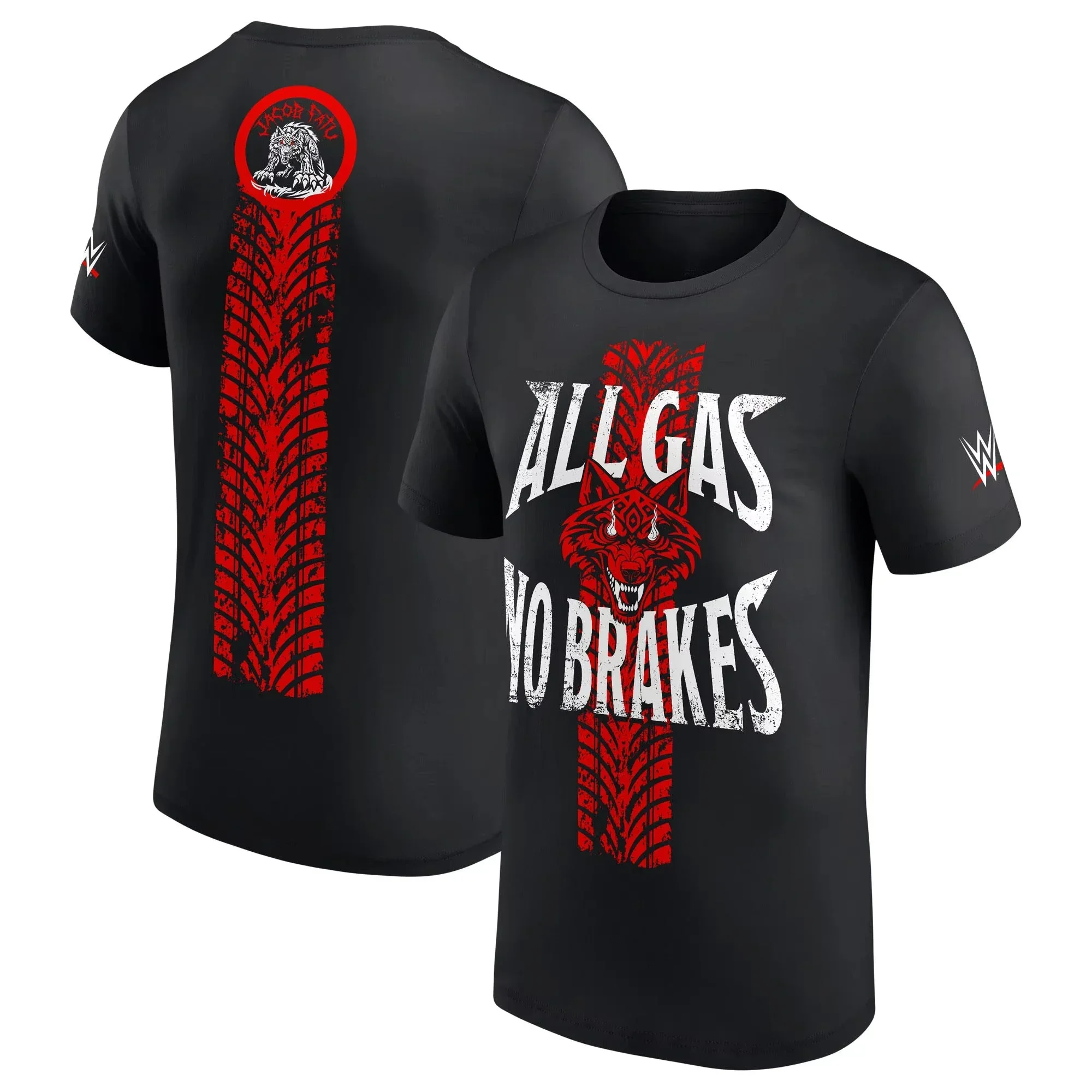 Camiseta Masculina Preta Jacob Fatu Post To Post, Camisetas Femininas de Verão de Manga Curta, Novas Camisetas Esportivas Infantis 2025