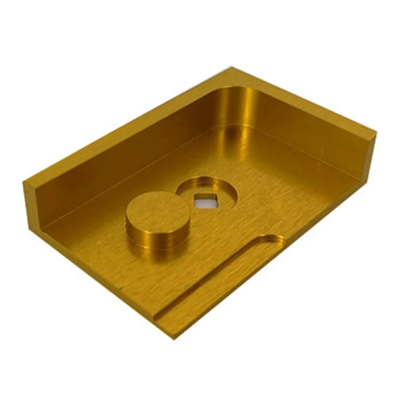 Custom Brass Cover Plate/ Box CNC Machining Parts