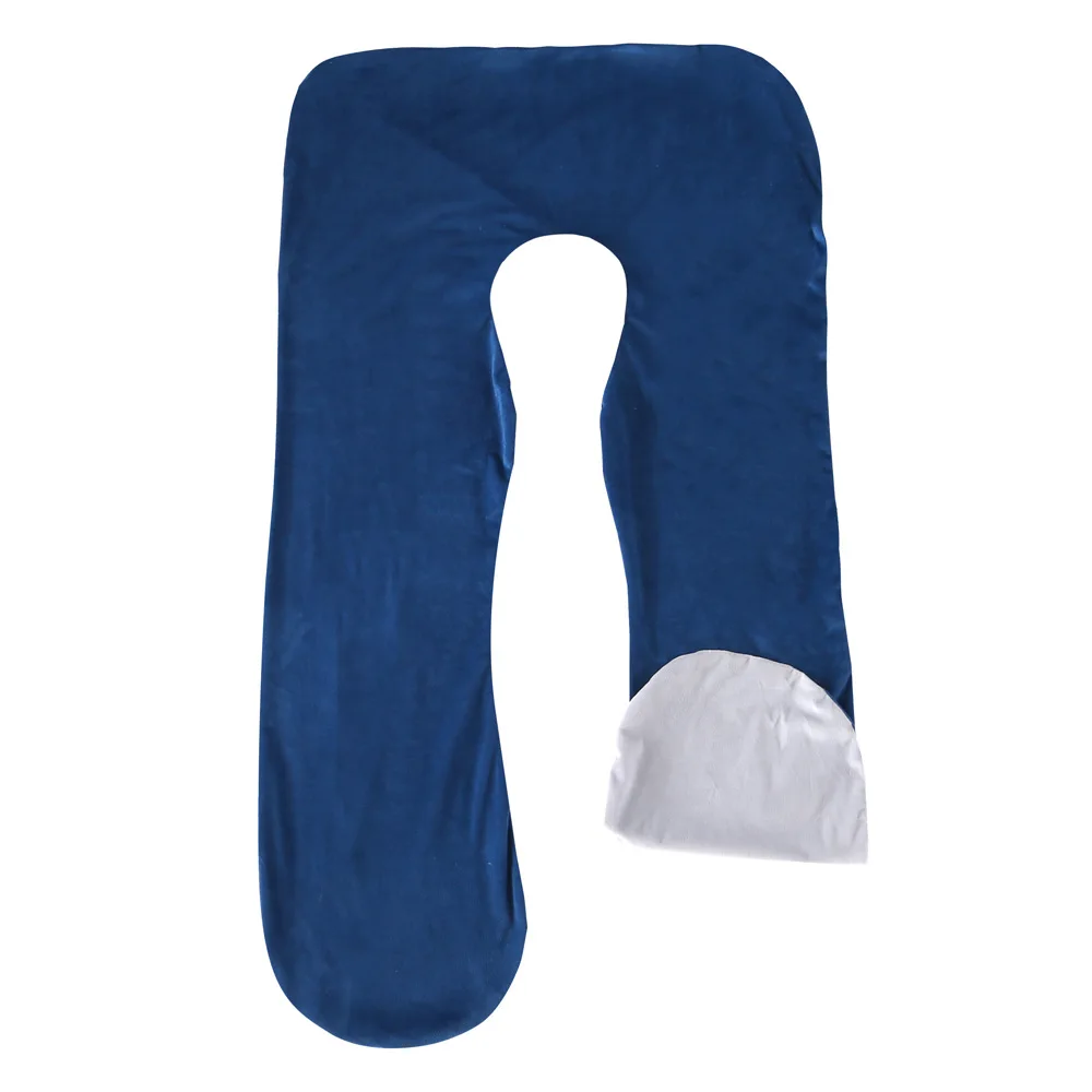 وسادة حمل على شكل حرف U مسند ظهر الخصر دعم متعدد الوظائف كرسي داعم للفقرات القطنية وسادة نوم جانبية للنساء الحوامل #6