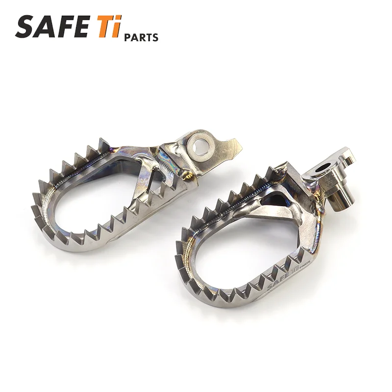 Titanium Alloy Footpegs For Yamaha(Pro) 2024 10mm BACK+5mm DOWN YZ250F YZ450F YZ250FX YZ450FX WR250F WR450F