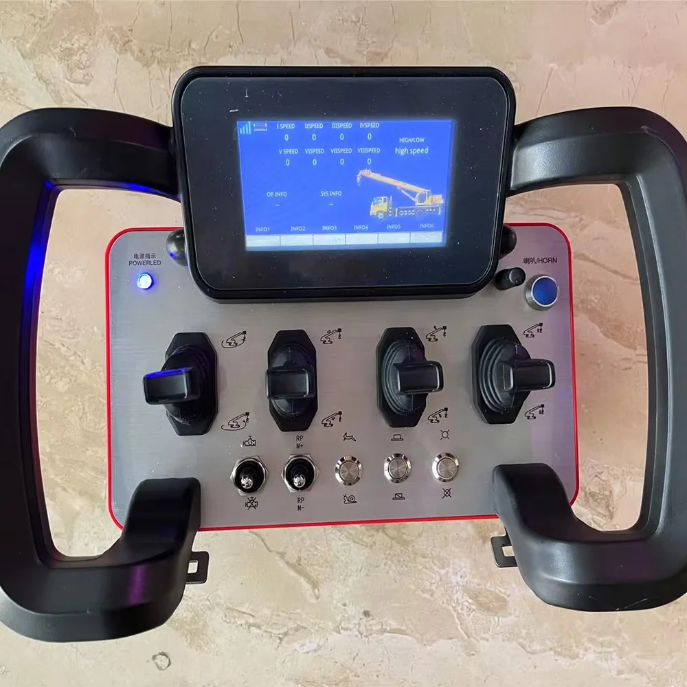 12V 24v remote control truck crane control 4-way proportional remote control