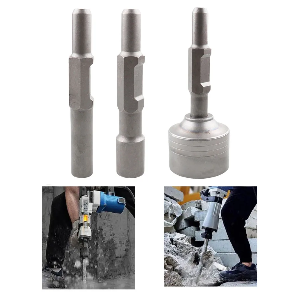 1PC 65A Shank Ground Rod Driver For Electric Hammer 40Cr Alloy Steel Piling Head For Quick Grounding Installations