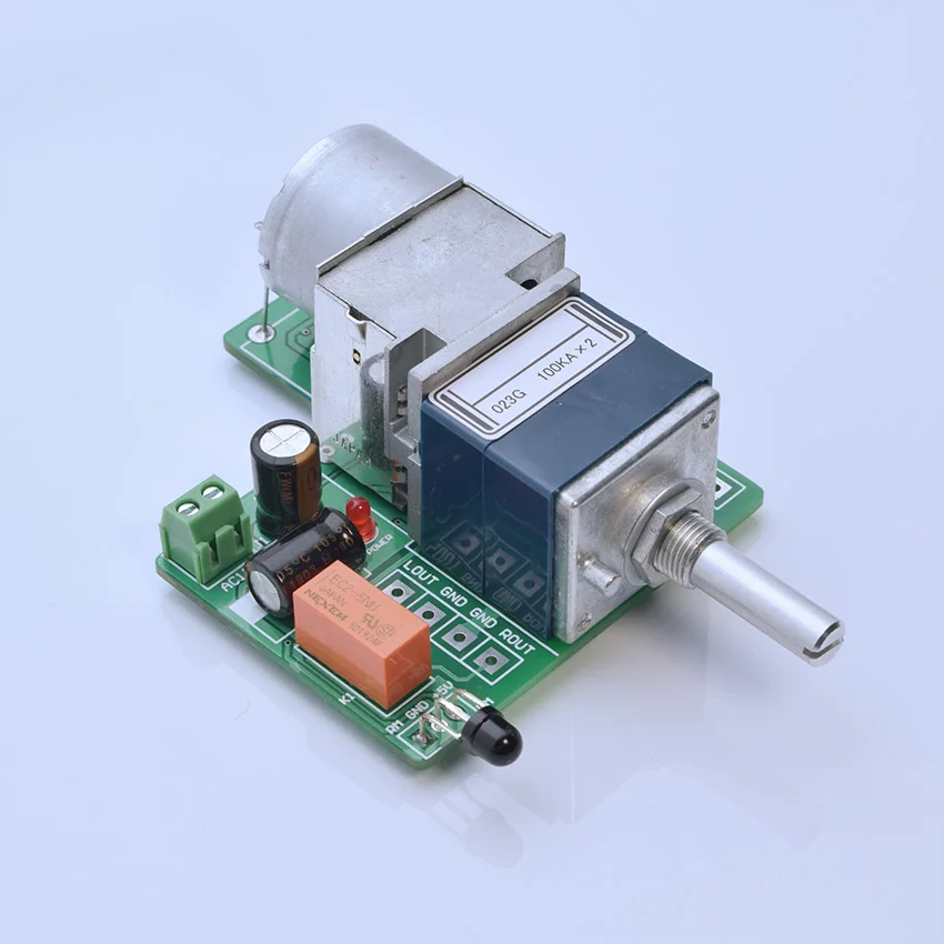 HiFi ALPS 27 okrągły uchwyt do zdalnego sterowania płyta sterowania głośności silnika Stereo