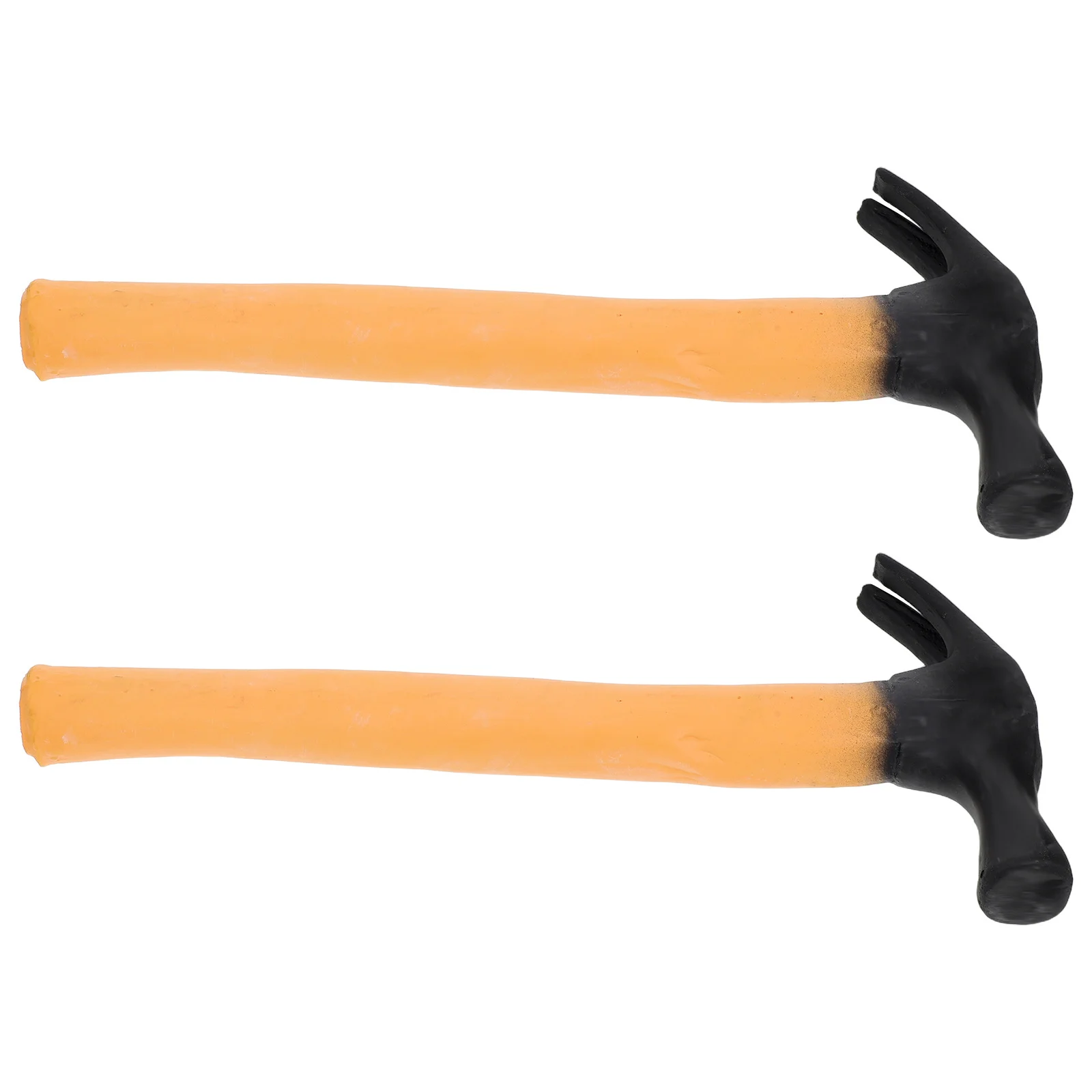 مطرقة مطاطية مقلدة دعائم وهمية لعبة مزحة مضحكة لملحقات الهالوين التنكرية #5