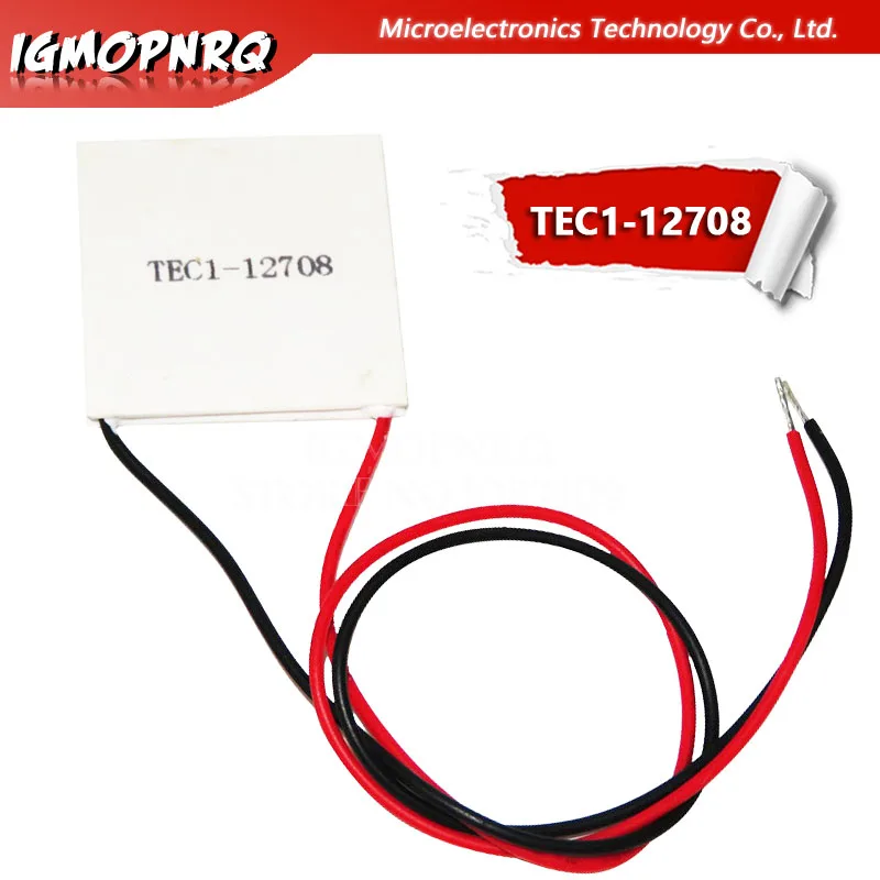 1PCS TEC1-12705 Thermoelectric Cooler Peltier TEC1-12706 TEC1-12710 TEC1-12715 Peltier Elemente Module 40*40mm 12709 12715 12712