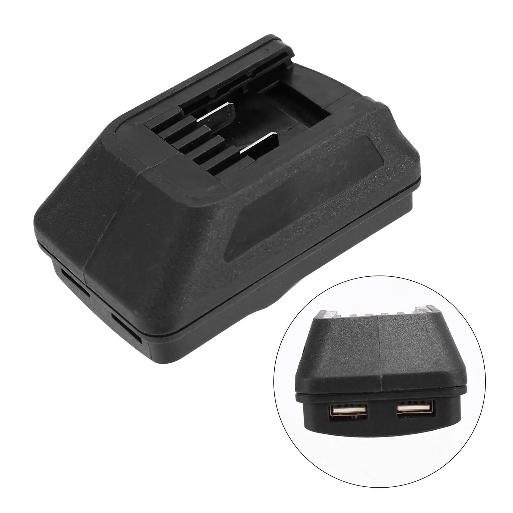 어댑터 라이트 램프 손전등 토치 USB 휴대폰 충전기, Worx Orange 4 핀 소켓, 20V 리튬 이온 배터리 보조배터리